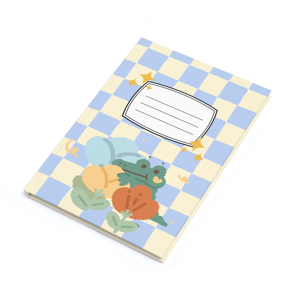 Cute Gator A5 Journal — Hardcover Notebook