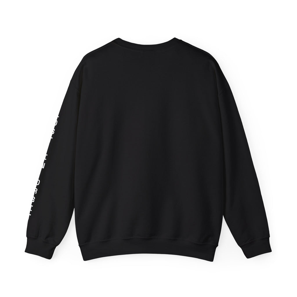 Let's Move to Mars Crewneck Sweatshirt — Neon Space Graphic Pullover