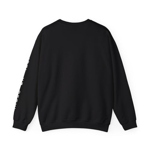 Let's Move to Mars Crewneck Sweatshirt — Neon Space Graphic Pullover